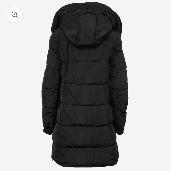 NWT Canada Weather Gear Women's Puffer Parka Jacket Black Sz Small & Medium - Picture 3 of 12